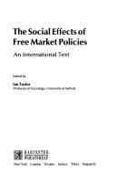 Social Effects Free Market Policy