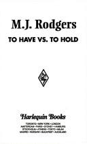 To Have vs To Hold