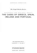 The Cases of Greece, Spain, Ireland and Portugal (Aggregate and Regional Impact , Vol 6-2)