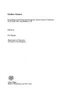 Surface Science, Proceedings of the 9th Interdisciplinary Surface Science Conference, 22-25 April 1991, Southampton, UK (Interdisciplinary Surface Science Conference//Proceedings)