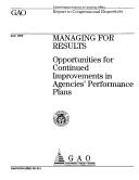 Managing for Results