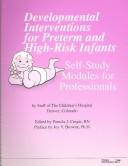 Developmental Interventions for Preterm and High Risk Infants/No 4245-Ts5