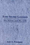 Rabbi Shlomo Ganzfried