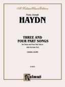 Three-and Four-part Songs