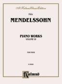Mendelssohn Complete Works, Volume III