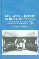 Educational Reform in Republican China