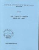 A Critical Concordance to the Septuagint - Kings III