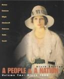 A People And A Nation, Volume 2 With Study Guide Sixth Edition And 1999 Atlas