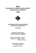 IEEE Antennas and Propagation Society International Symposium 1993/93Ch3289-6 (Antennas and Propagation)