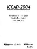 Iccad-2004: Ieee/Acm International Conference on Computer Aided Design