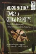 African sociology--towards a critical perspective