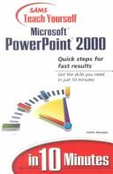 Sams Teach Yourself Office 2000 Pro in 10 Minutes with Outlook/Publisher/Frontpage