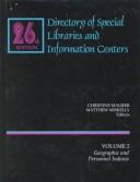 Directory of Special Libraries and Information Centers
