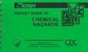 Niosh Pocket Guide to Chemical Hazards