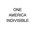 One America, indivisible