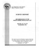 Implementation of the Indian Gaming Regulatory Act