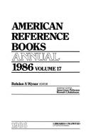 American Reference Books Annual, 1986