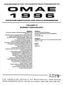 Proceedings of the 15th International Conference on Offshore Mechanics and Arctic Engineering