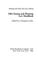1984 Zoning and Planning Law Handbook