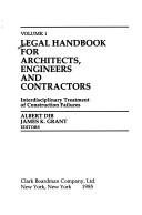 Legal Handbook for Architects, Engineers and Contractors