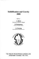 Solidification and Gravity