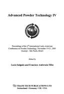 Advanced Powder Technology IV (Materials Science Forum,)