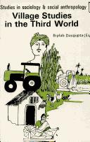 Village Studies in the Third World