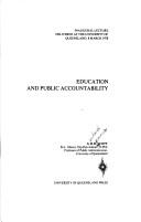 EDUCATION AND PUBLIC ACCOUNTABILITY