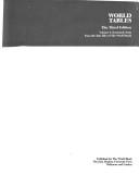 World Tables 1984 Vol 1 (World Bank)