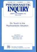 On Touch in the Psychoanalytic Situation