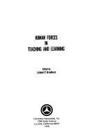 Human forces in teaching and learning