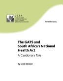 Gats and Southa Frica's National Health Act