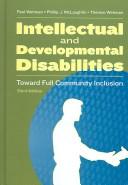 Intellectual and developmental disabilities