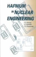 Hafnium in nuclear engineering