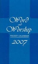 Word And Worship Pocket Calendar 2007