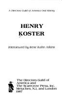 Henry Koster
