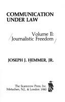 Journalistic freedom