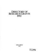 Directory of Research Grants, 1992