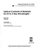 Optical Constants of Materials for UV to X-Ray Wavelengths