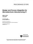 Design and Process Integration for Microelectronic Manufacturing 4