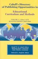 Cabell's Directory Of Publishing Opportunities In Educational Curriculum And Methods 2005-2006