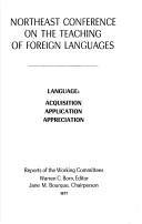 Language, acquisition, application, appreciation