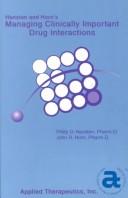 Hansten and Horn's Managing Clinically Important Drug Interactions