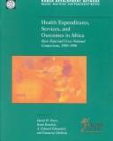 Health expenditures, services, and outcomes in Africa