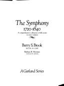 SYMPHONY D/IV FRANCE (Simon Le Duc (1742-1777), Five Symphonic Works)