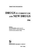 Drugs in Current Use and New Drugs, 1986
