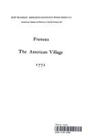 American Village: A Poem (Research and Source World Ser.: No. 312)