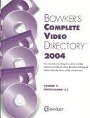 Bowker's Complete Video Directory 2004 (Bowker's Complete Video Directory 4 Vol Set)