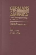 Germans to America, Volume 24  Jan. 3, 1870-Dec. 31, 1870
