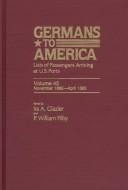 Germans to America, Volume 45  Nov. 16, 1882-Apr. 19, 1883
